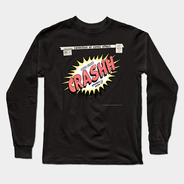 Crashh Long Sleeve T-Shirt by viSionDesign